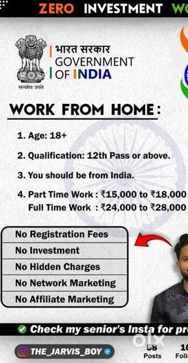 0 investment work from home