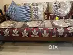 Sofa set with center table