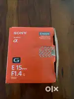 Sony 15mm F1.4 G APS-C Lens