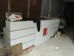 New style rack and reception counter for sale