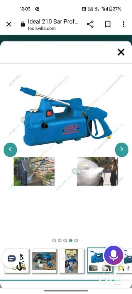 Idea company ki  car wash machine