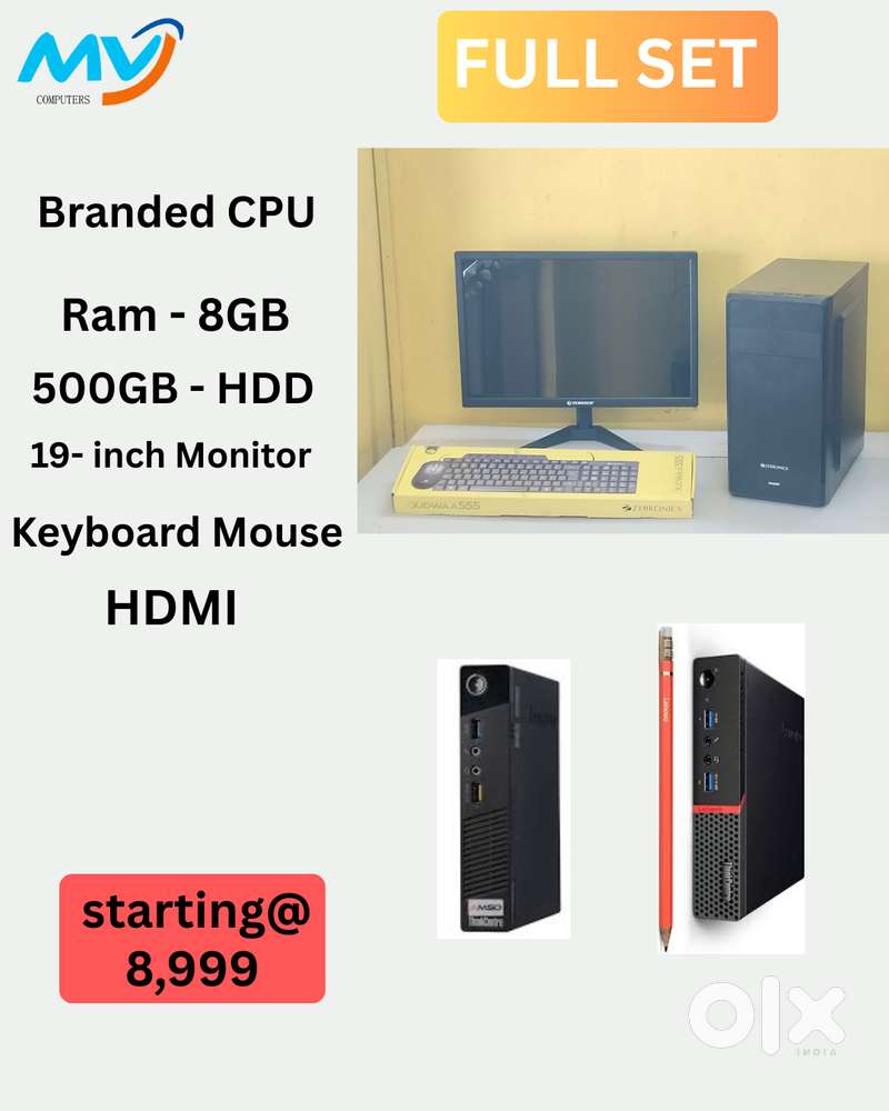 CPU - new Process  Monitor  Keyboard Mouse  2GB Graphics