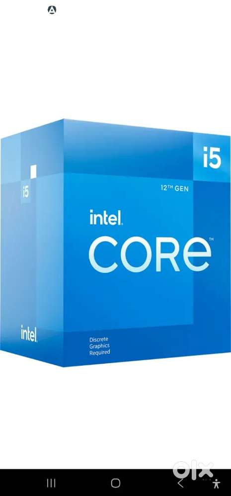 Intel i5 12th gen processor