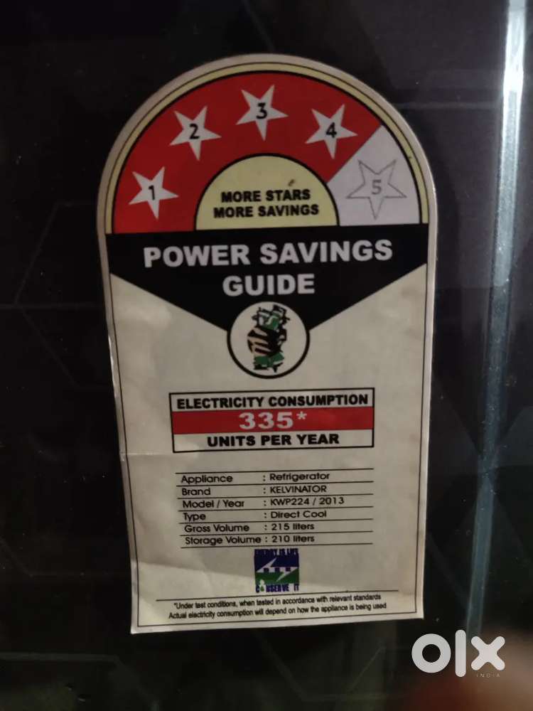 Kelvinator 4star single door