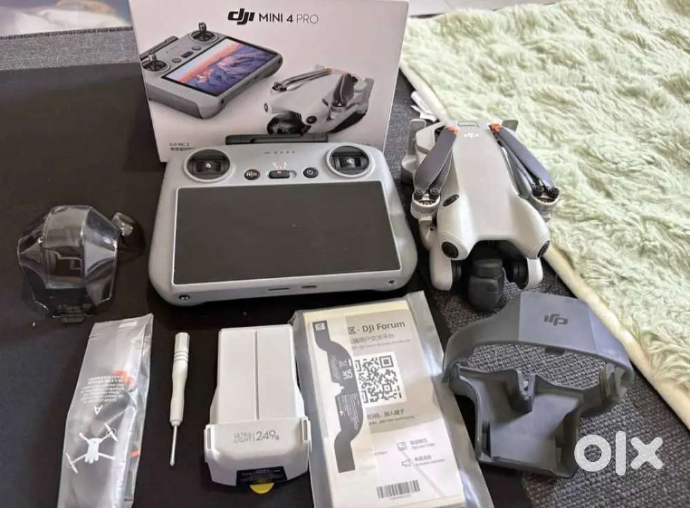 DJI mini 4 pro RC2 controller (2 battery)