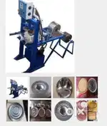 Paper plate machine.