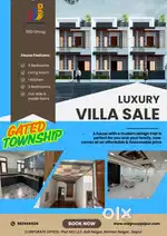 Gated township luxury villa