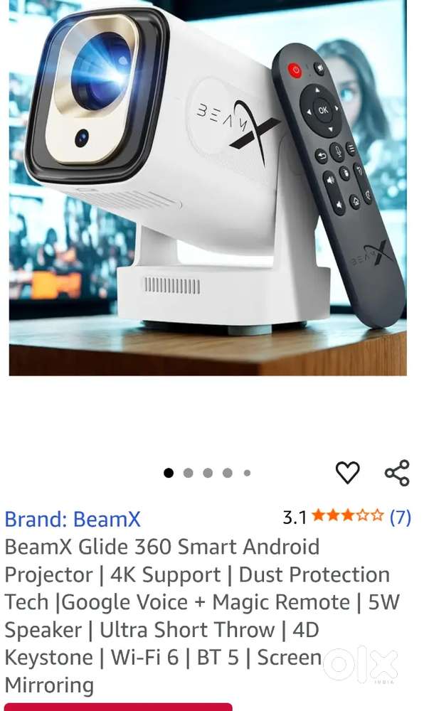 Beamax projector