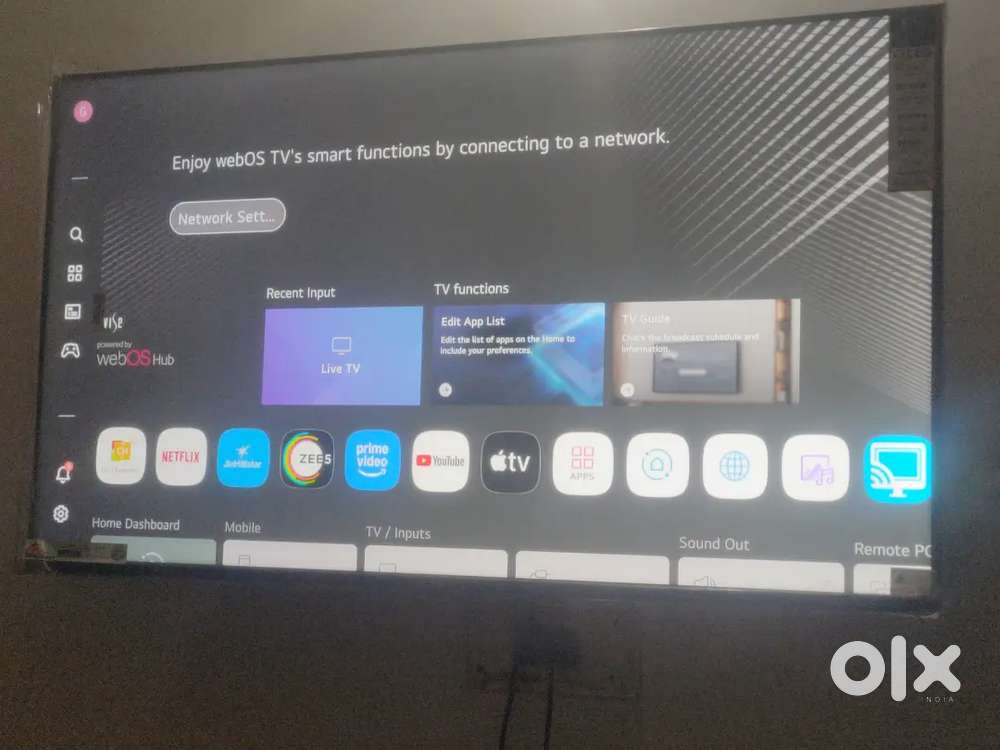 LG vise     new condition 55inch