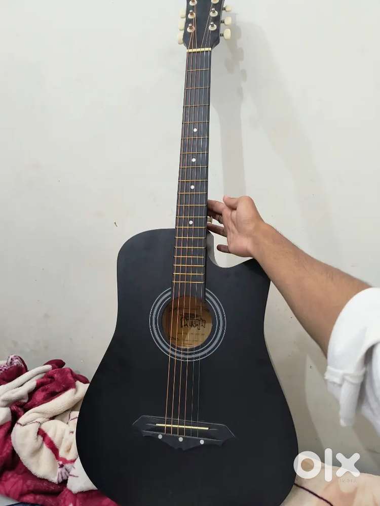 Black guitar