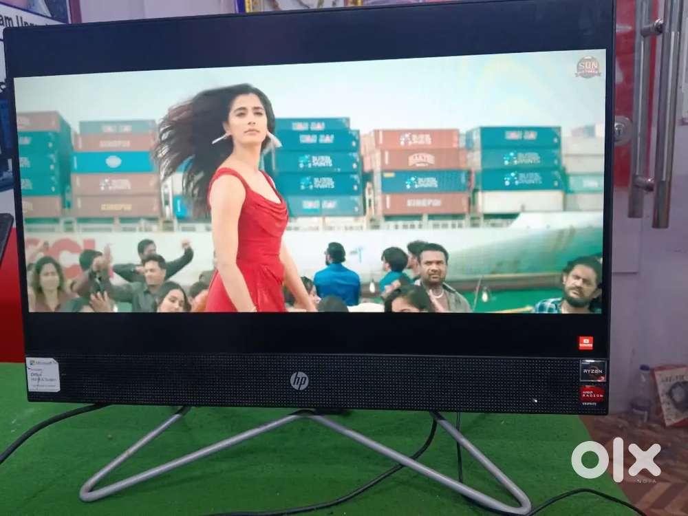 HP All in One PC 22 inchs  AMD Ryzen 3 8gb RAM 1tb HDD Gud Works