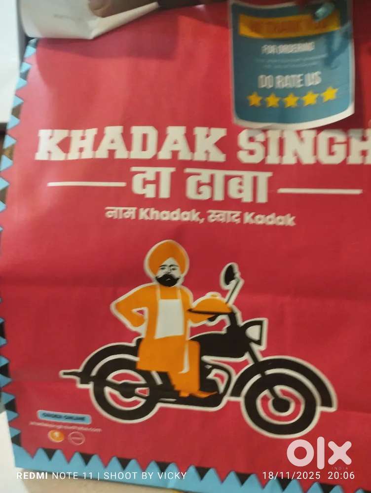 Tandoor chef for Khadak Singh Da Dhaba