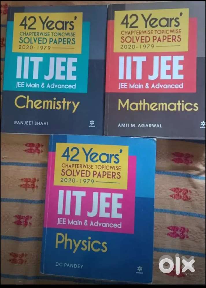42 years Solved Paper IIT Jee Main + Advance