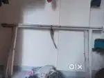 Shutter and Wood folding cot