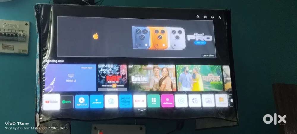 Ultra HD tv 4k smart tv Full functional and 1 year buyed
