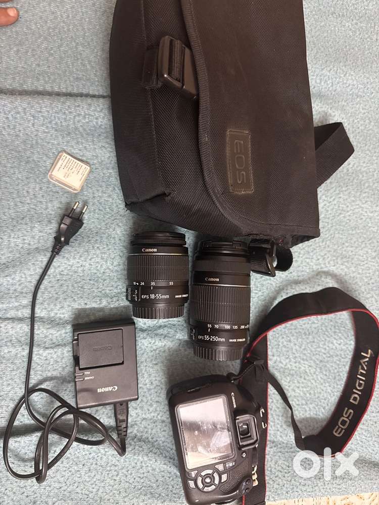 Canon 1200d with two lenses