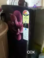 Samsung 3 star maroon colour fridge all bills we have