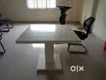 Table and rack for selling