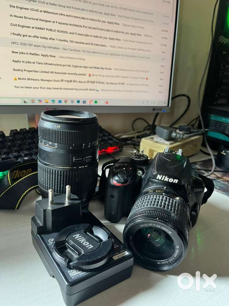 DSLR Nikon camera D3400
