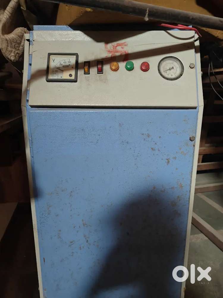 Steamed press and boiler