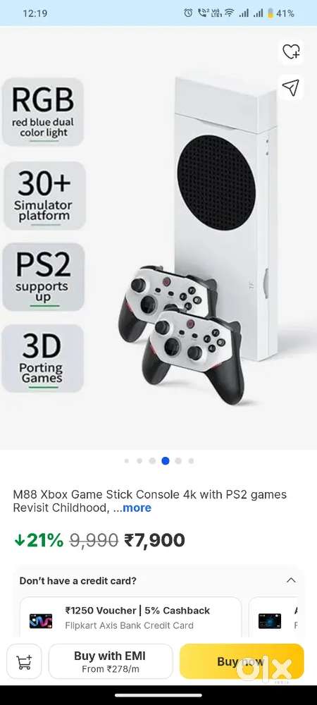 M88 game stick 128 Gb