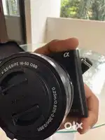 Hi sony a 6000 mirrorless camera used very less