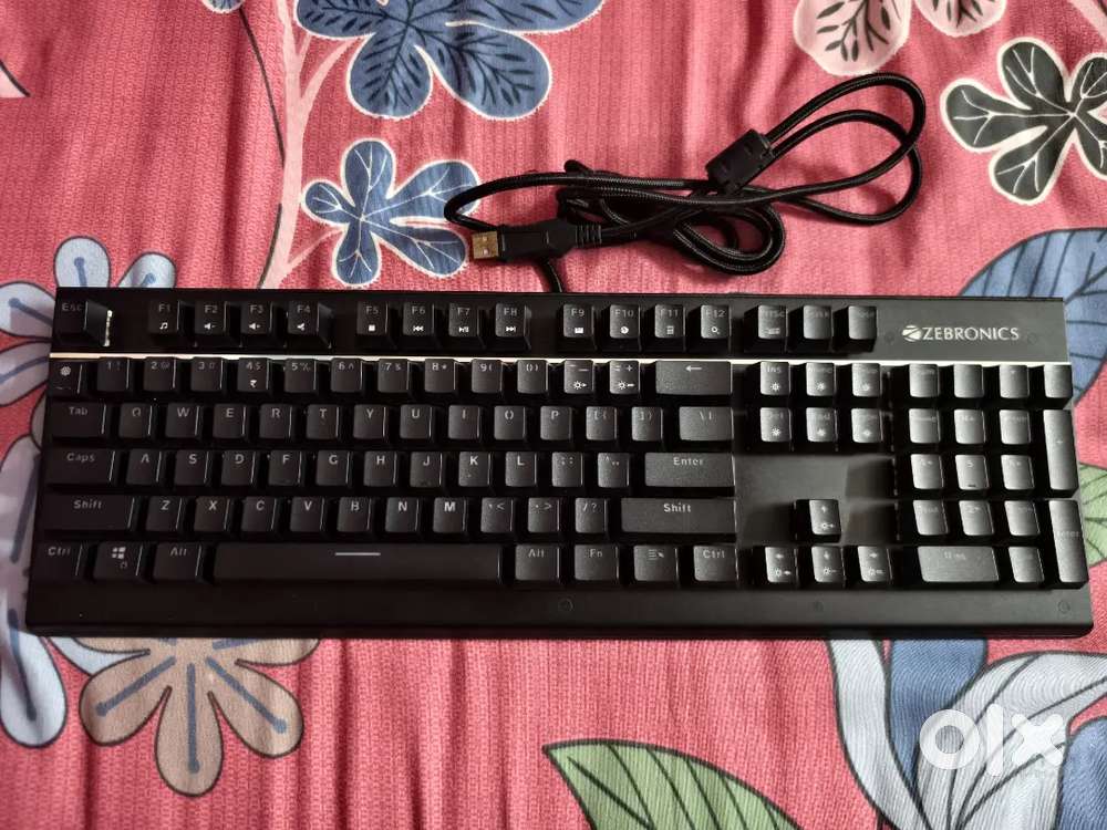 ZEBRONICS Zeb-Max Pro V2 Wired USB Standard Gaming Keyboard