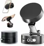 Vacuum magnetic phone holder