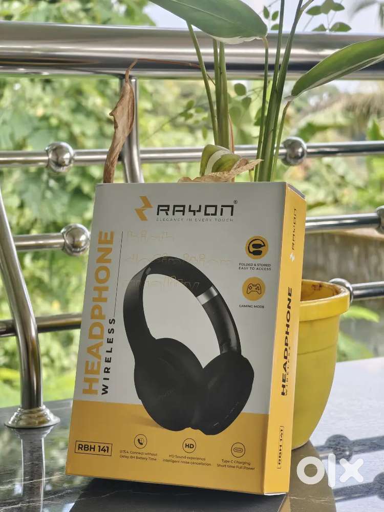 Rayon Wireless Headphone RBH 141  Noise Cancellation  Gaming Mode