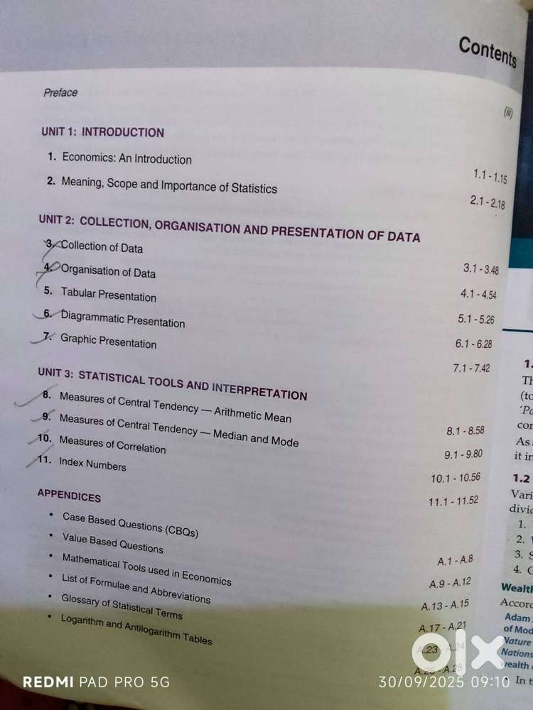 Sandeep garg class 11 statistics for economics