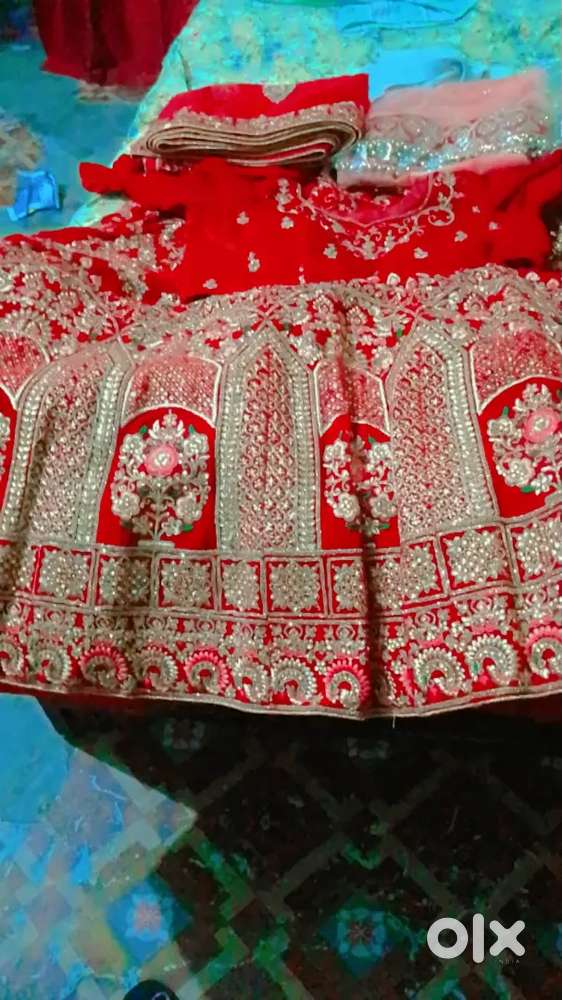 Bridal wedding lehenga