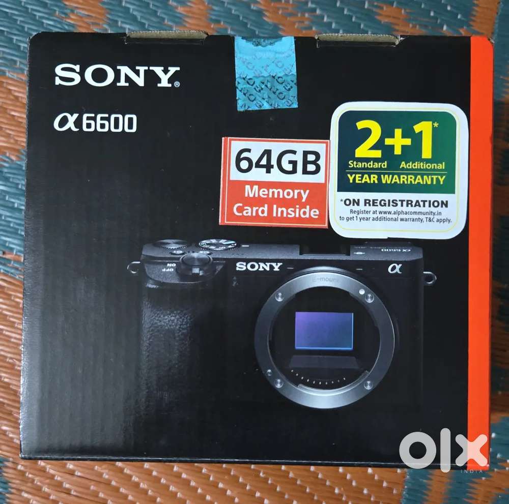 Sony a6600 4K Body New Sealed Box
