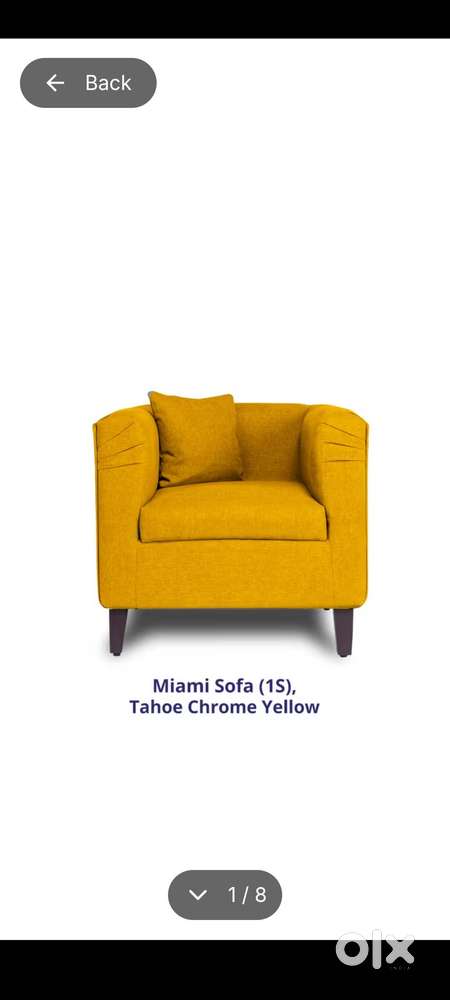 Wakefit miami single seater sofa brand new