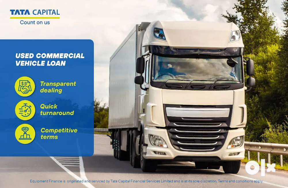 Used Commercial vehicle loan from Tata Capital for Truck & Buses