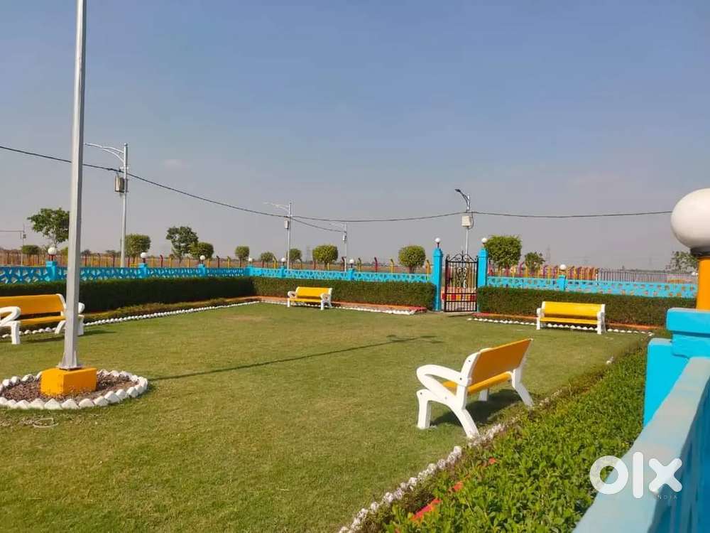 लखनऊ में तुरंत घर बनाकर रहने योग्य प्लॉट ले आउटर रिंग रोड से लगी हुई