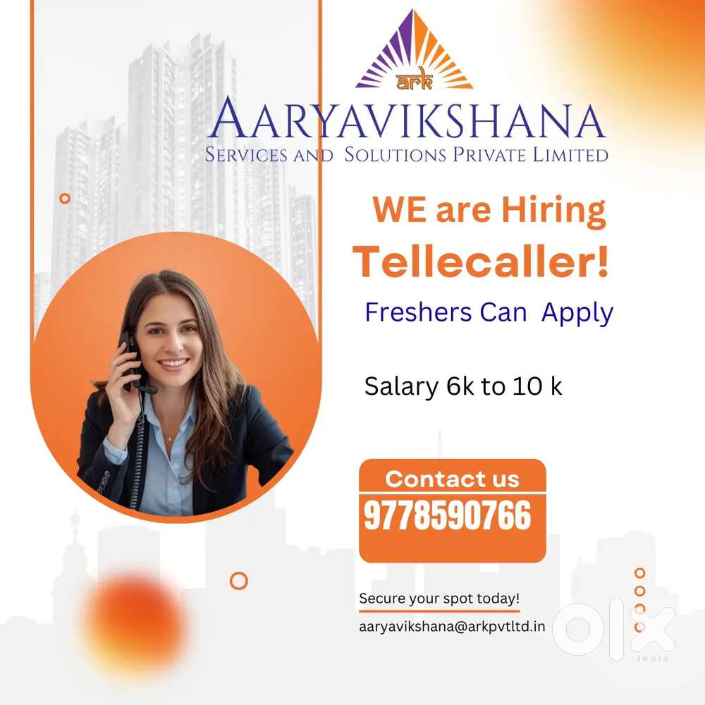 We are hiring Telecaller