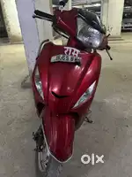 Red color 2015 model scooty for sale