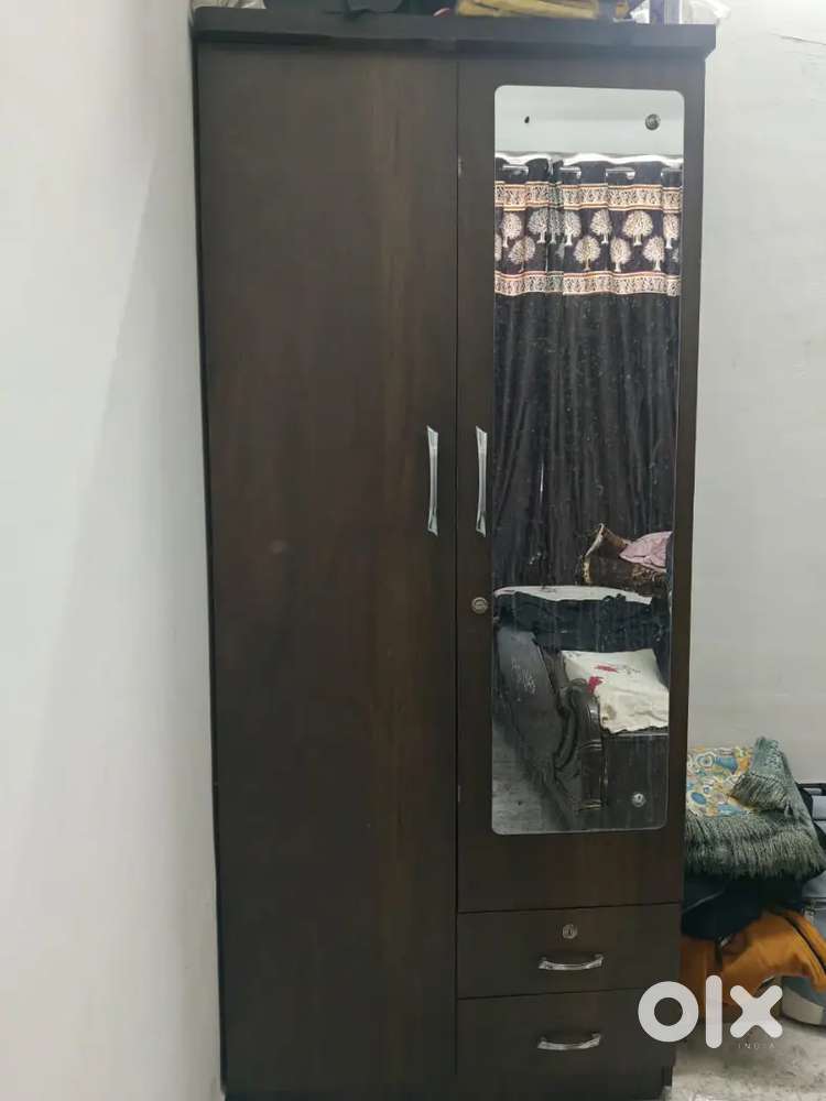 Brown wardrobe