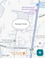 4.75 cent of plot ideal for residential and commercial
