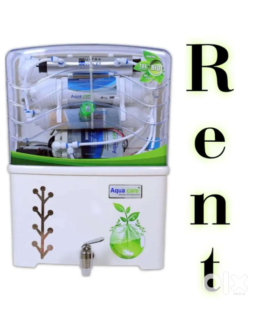 Water purifier available on rent