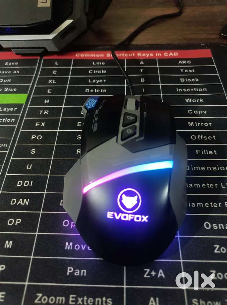 Gaming keyboard and mouse