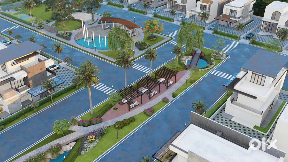 Park facing Plot for sale