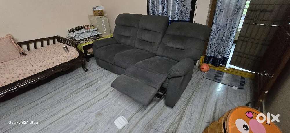 Imported 3 seater recliner electric adjustable