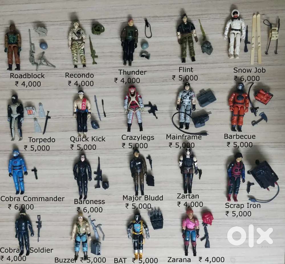 [READ DESCRIPTION] GI Joe toys 100% complete Ad 1