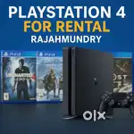 Playstation 4 rentals Rajahmundry