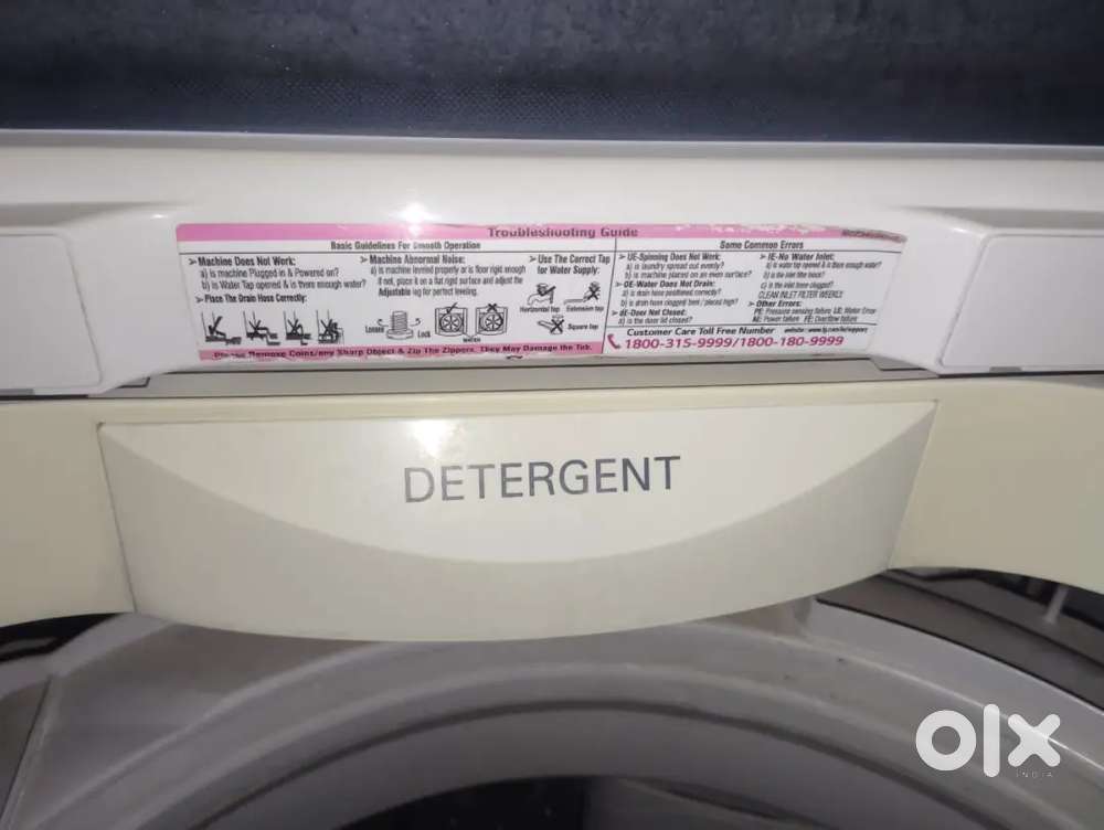 Ditergent washing machine