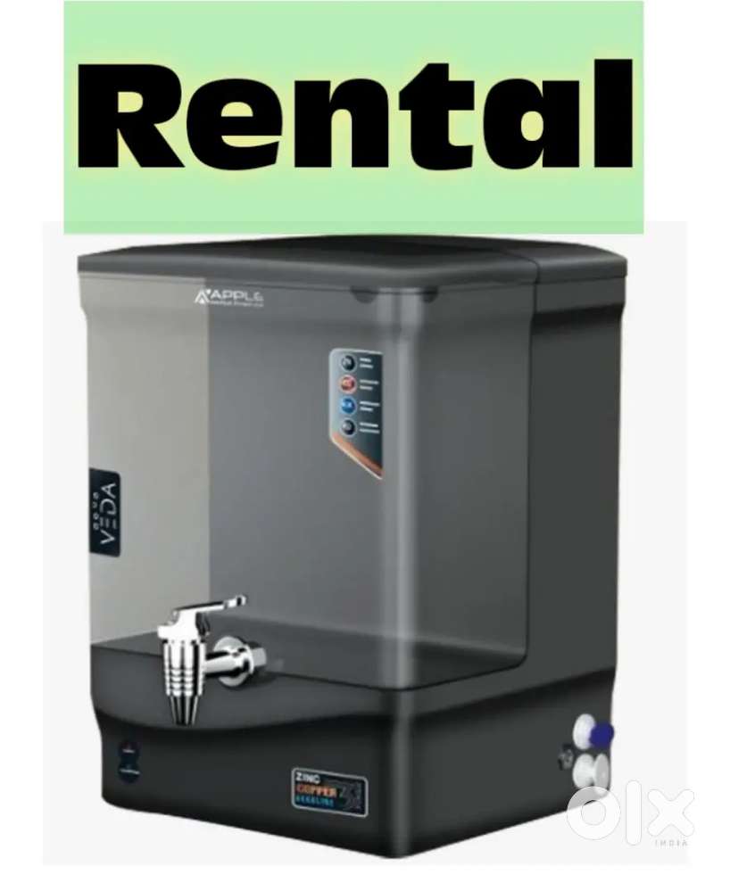 Water purifier available on rent