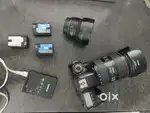 Canon 6d mark 2 with 3 lens 24-105 / 50mm