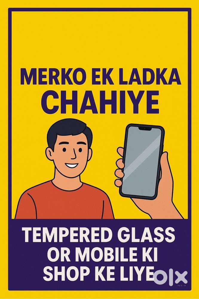 Need a guy for my mobile shop