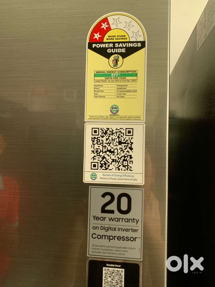 Samsung double door refrigerator